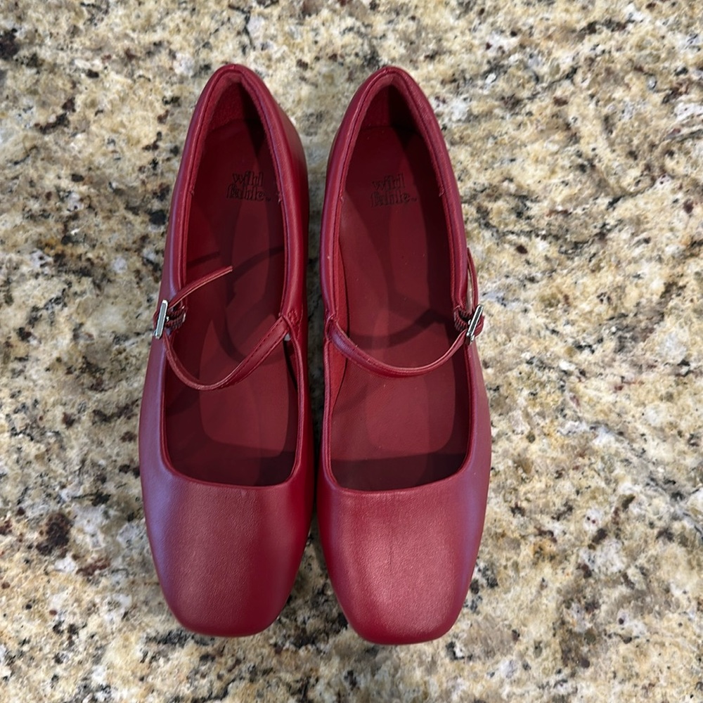 NEW Wild Fable Elsa Mary Jane Flats 6.5